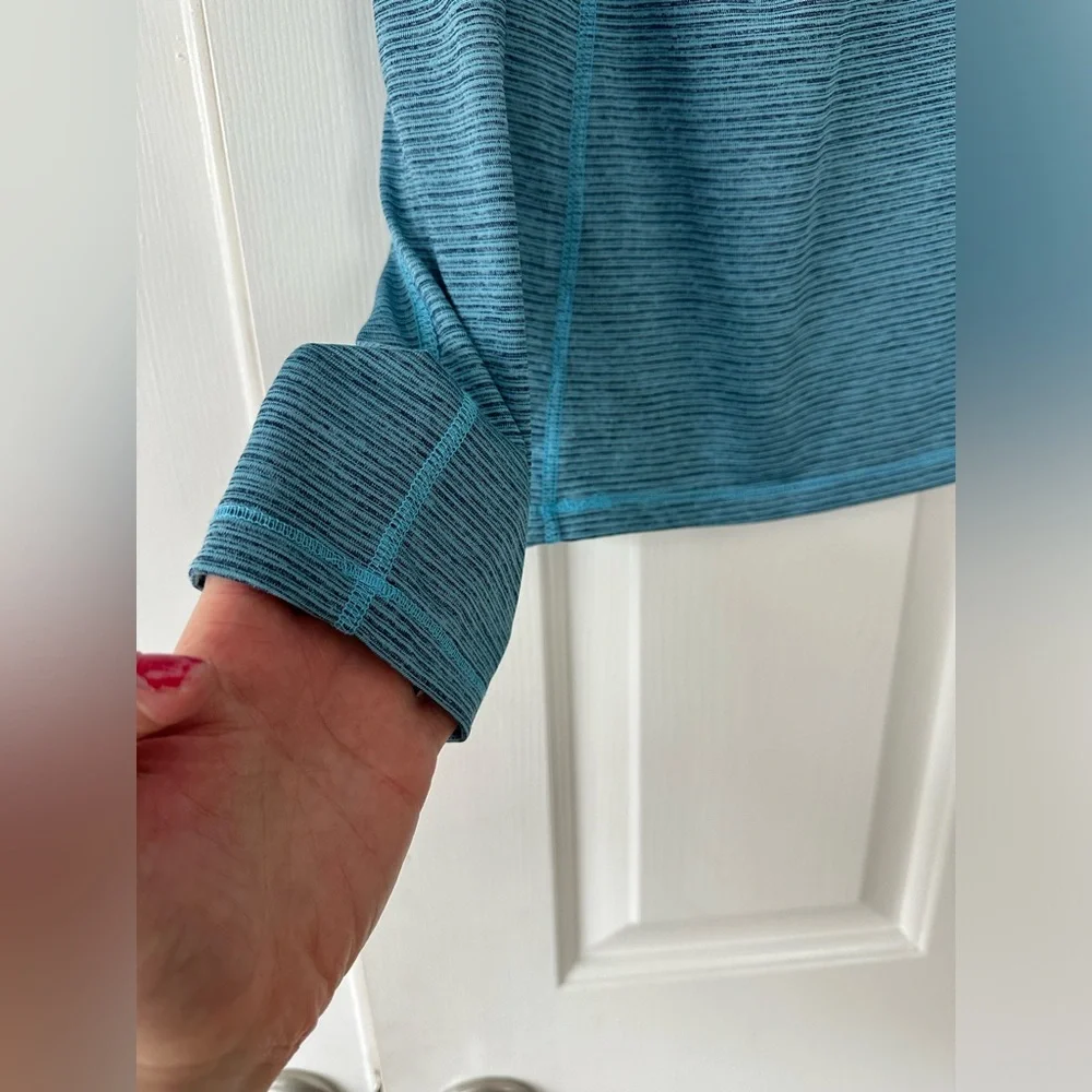 Blue Long Sleeve Top - Picture 3 of 4